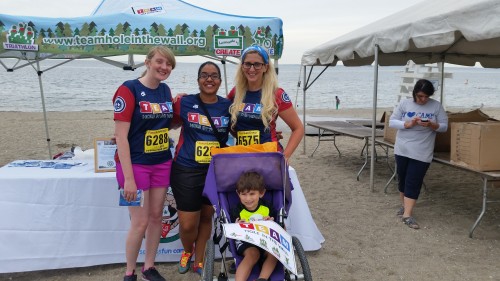 Dr. Dental Team runs with the Hole In the Wall Gang