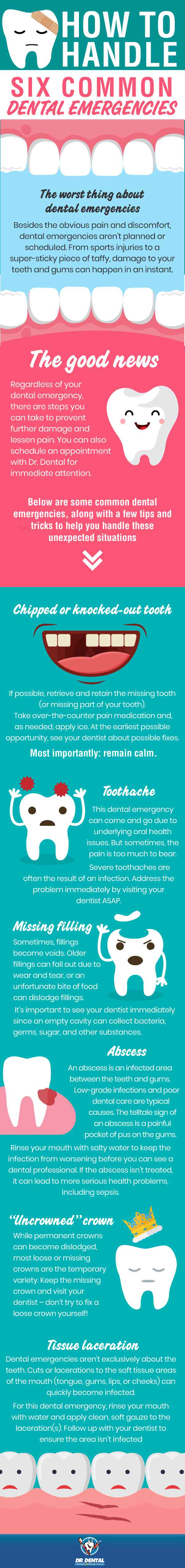 How to Handle Six Common Dental Emergencies